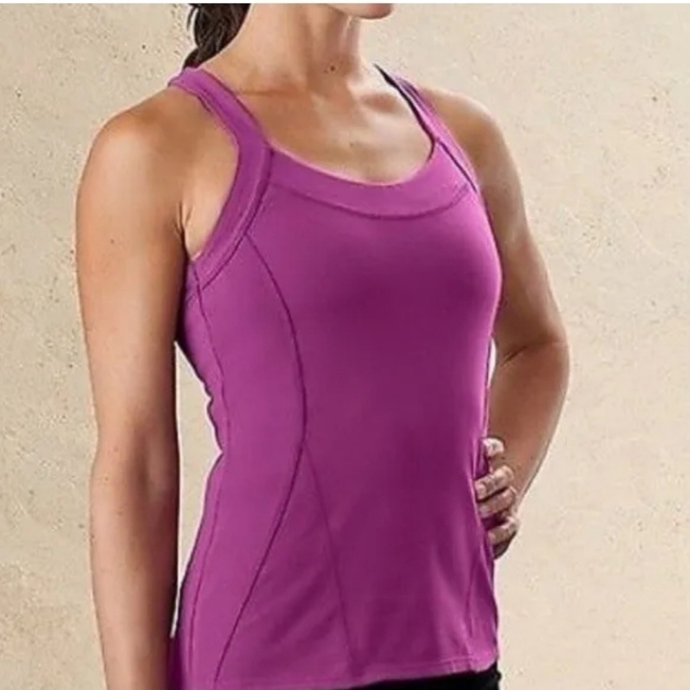 Athleta Switchback magenta tank top